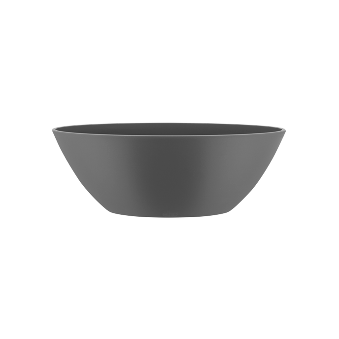 brussels oval 36cm anthrazit